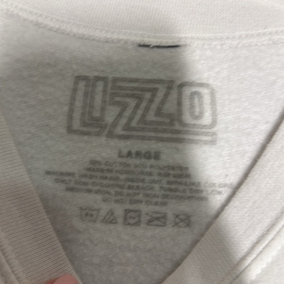 LIZZO You’re Special Crewneck Sweeatshirt White Adult Large Pullover Music Color - Picture 2 of 3